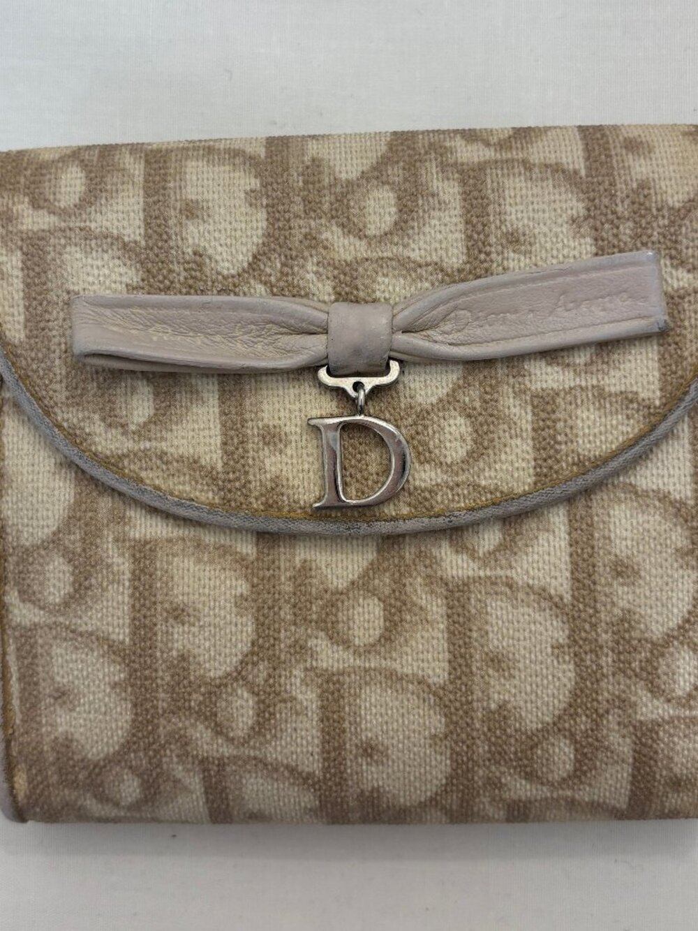 Vintage Christian Dior Romantique Trotter Bifold Wallet
